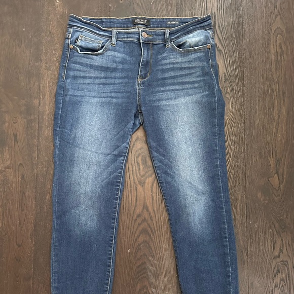 Judy Blue Women's Skinny Jeans - Dark Blue - Picture 1 of 5